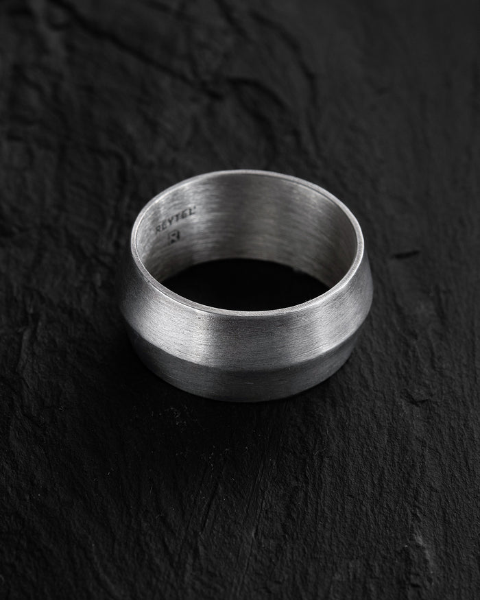 Silver ring RIDGE
