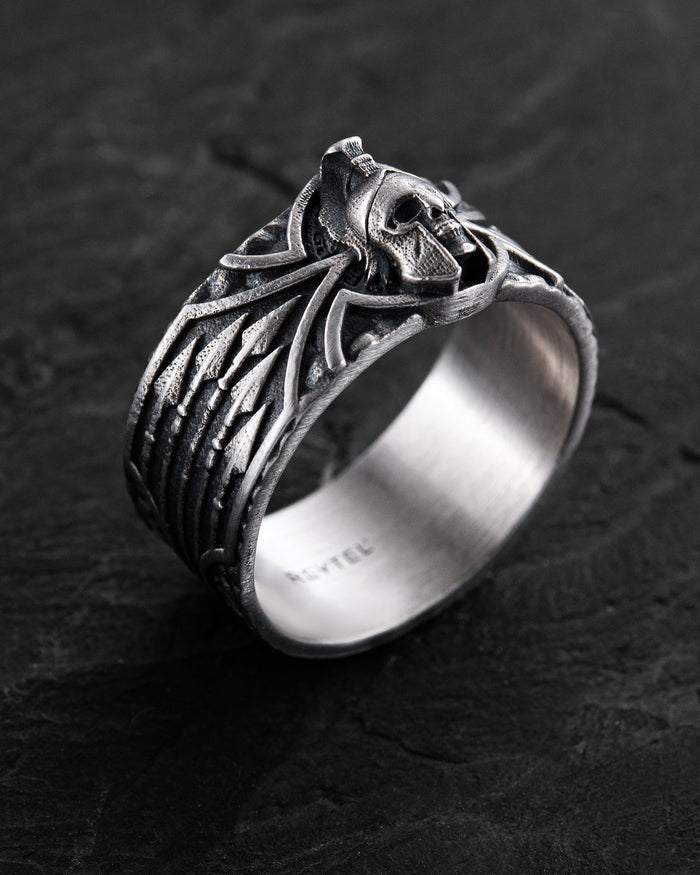 Silver ring RUSTNING