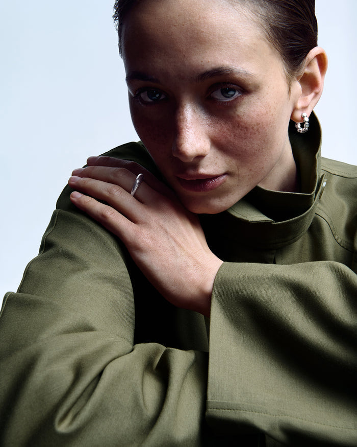 Silver ring SENSUAL