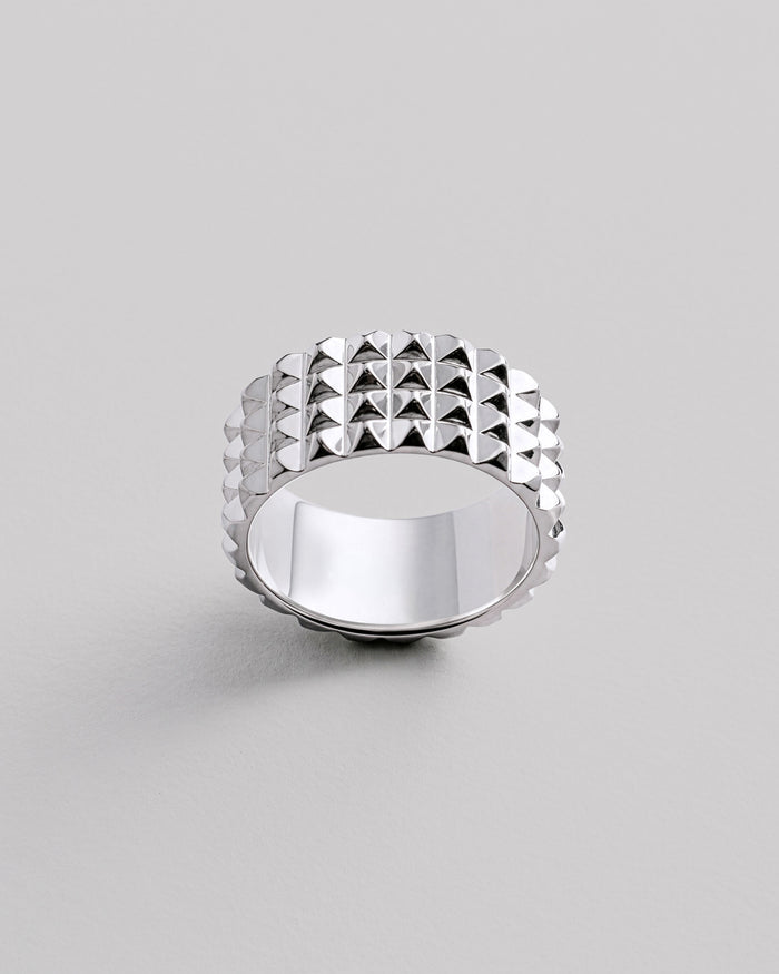 Silver ring SPIKE