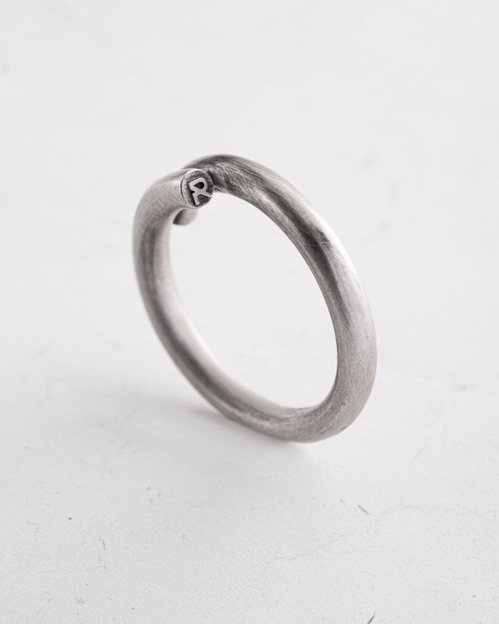 Silver ring VALG