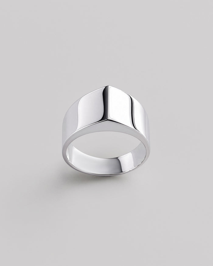 Silver ring VALORA