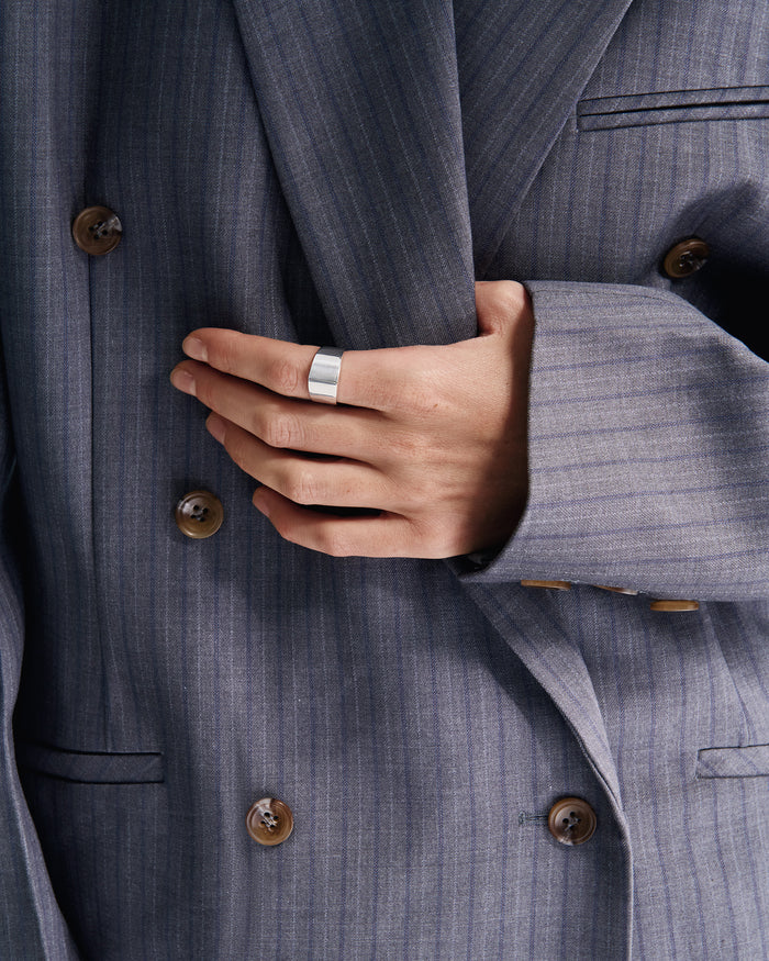 Silver ring VALORA