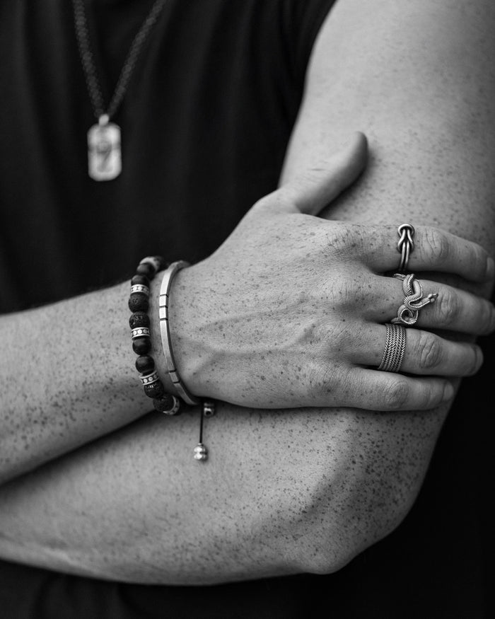 Silver ring VEGER