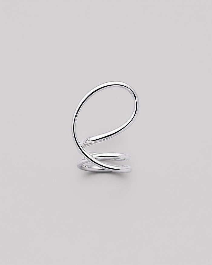 Silver ring VĒTRA