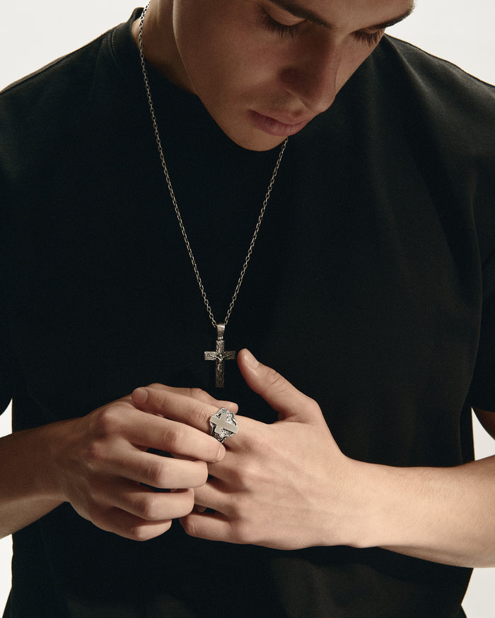 Silver ring VIA