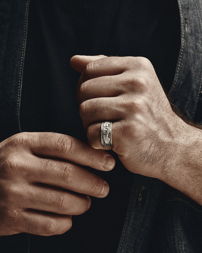 Silver ring ZEUS - GREEK GOD