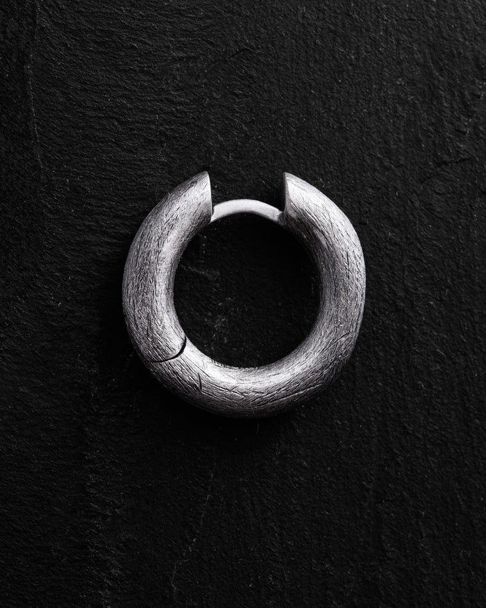 Silver single - earring MIRROR