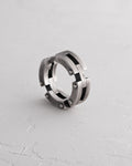 Silver single - earring SONRAI