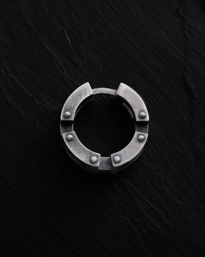 Silver single - earring SONRAI