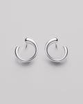 Silver stud earrings ARC