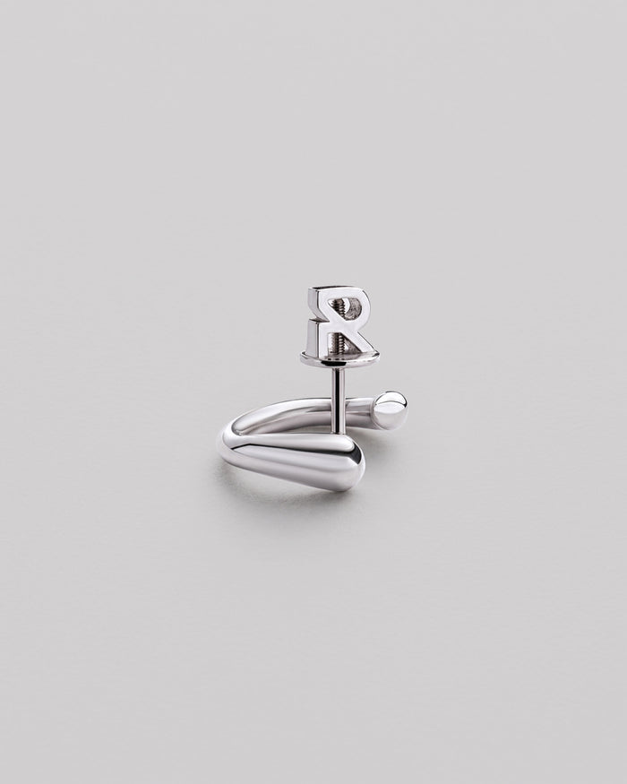 Silver stud earrings ARC