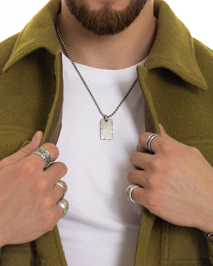 Silver token STONE