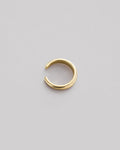 Single earring - cuff CALME (14k yellow gold)