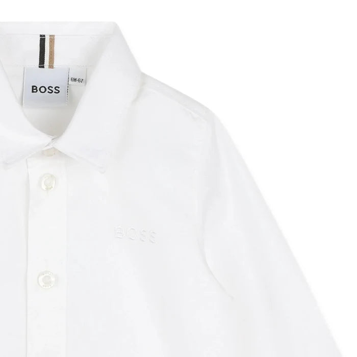 BossSleeved Embroidered Shirt3617165701054SAVANNA