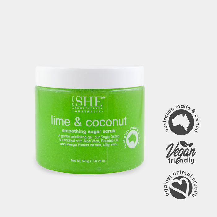 Smoothing Sugar Scrub - Lime & Coconut