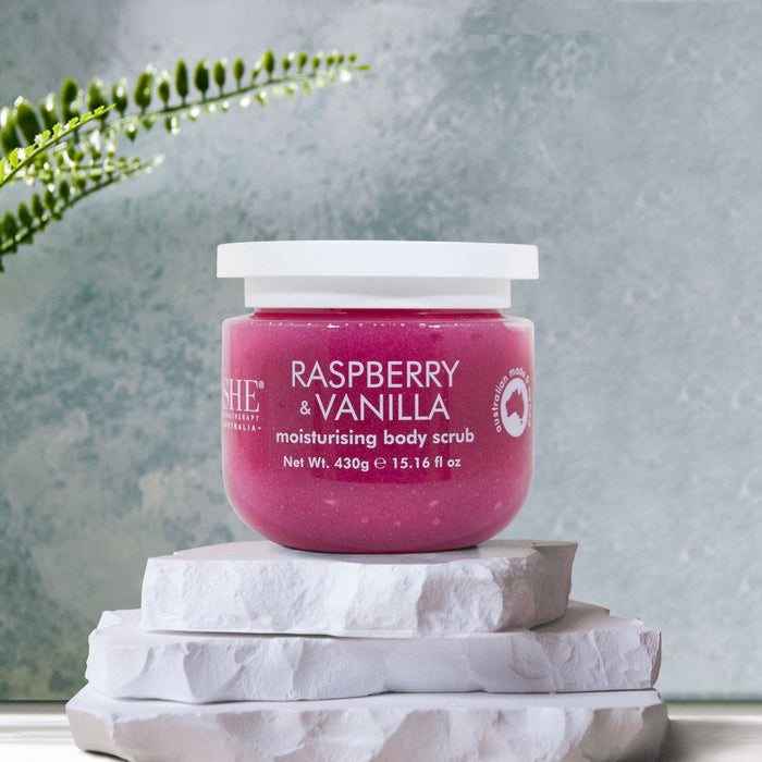 Smoothing Sugar Scrub - Raspberry & Vanilla - NEW
