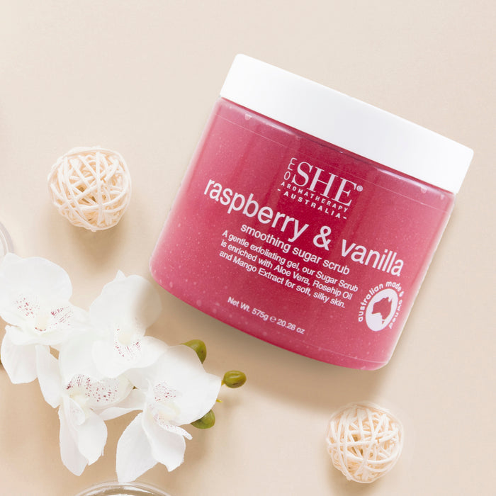 Smoothing Sugar Scrub - Raspberry & Vanilla