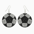 Soccer Earrings