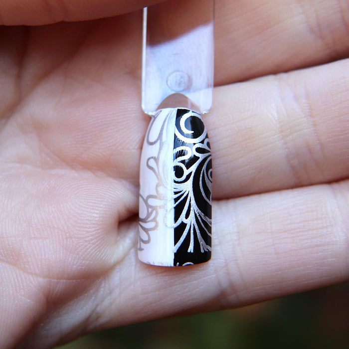 Sterling -  Silver Nail Stamping Polish