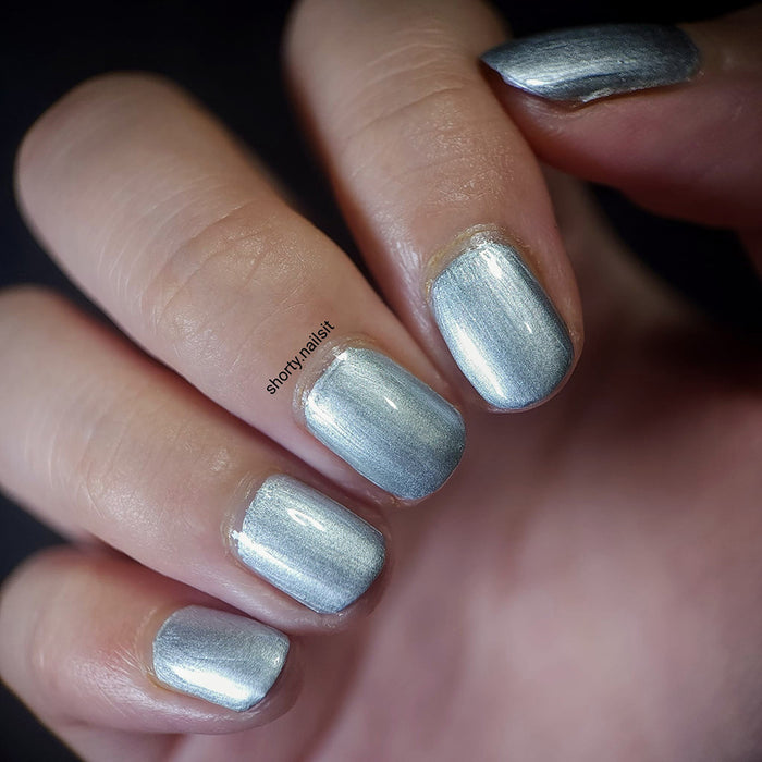 Sterling -  Silver Nail Stamping Polish