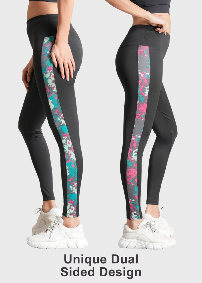 StripePlay Ankle Length Design Tight