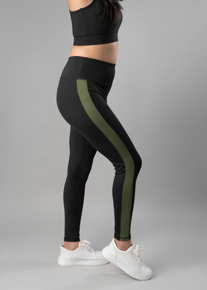 StripePlay Ankle Length Tight