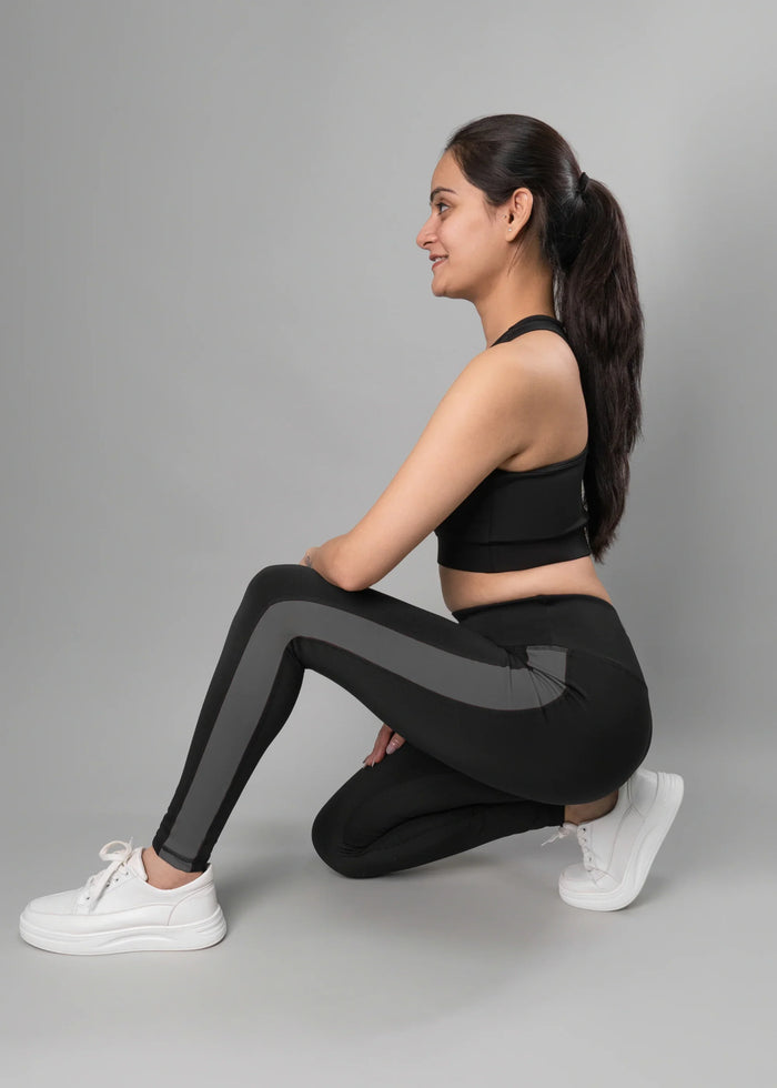 StripePlay Ankle Length Tight