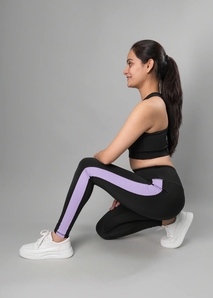 StripePlay Ankle Length Tight