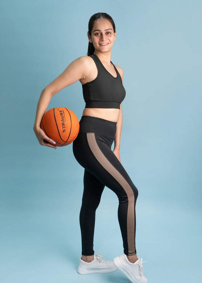 StripePlay Ankle Length Tight