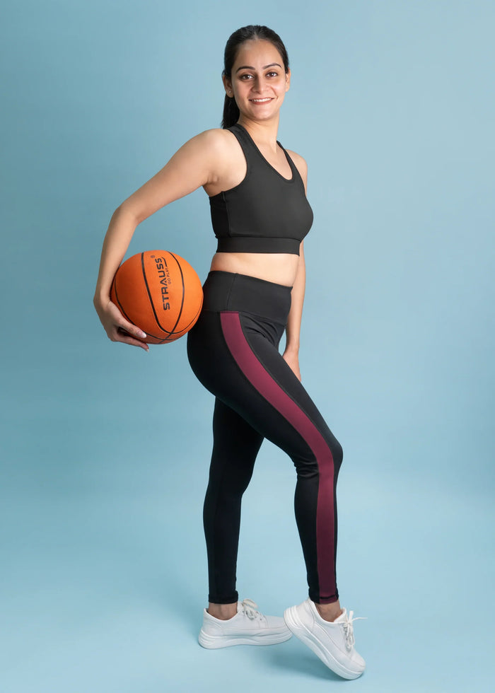 StripePlay Ankle Length Tight