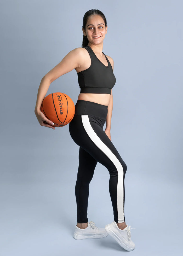 StripePlay Ankle Length Tight
