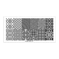SY01 Messy Mansion Nail Stamping Plate