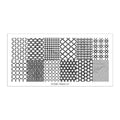 SY07 Messy Mansion Nail Stamping Plate