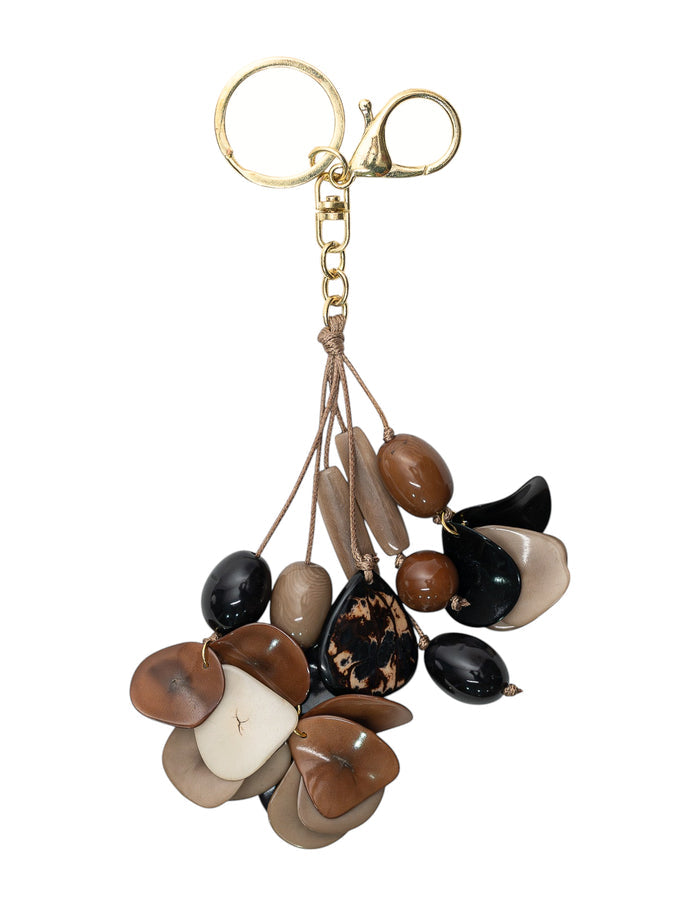 Tagua Blossom Bag Charm