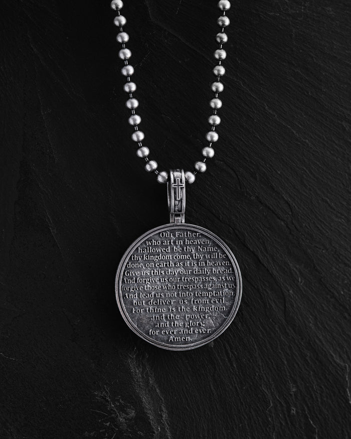 THE LAST SUPPER silver pendant