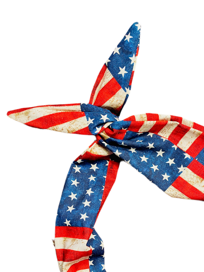 Amanda Bright Designs old glory American flag headband