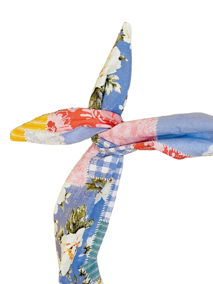 Amanda Bright Designs boho style patchwork headband