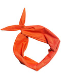 Amanda Bright Designs Original Tie Head Band Burnt Orange