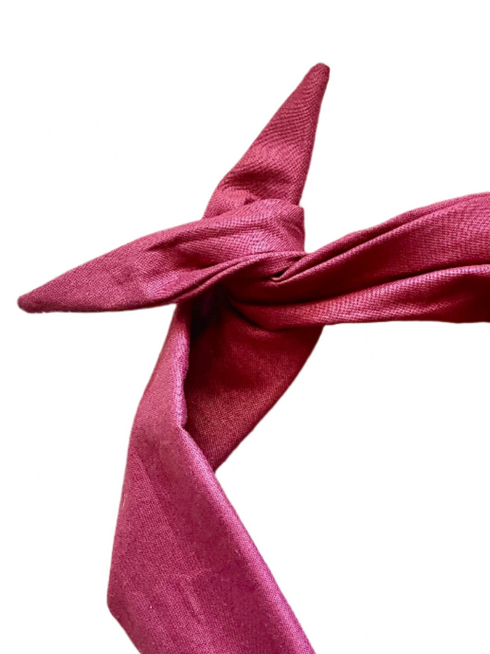 amanda bright designs aggie maroon moldable bendable headband magenta purple