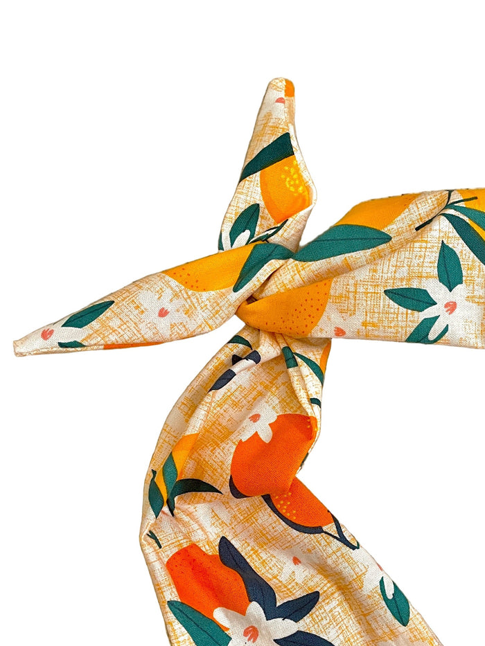 Amanda Bright Designs orange grove Florida sunshine state headband