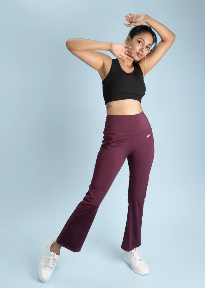 TrendyTwirl Flare Pants