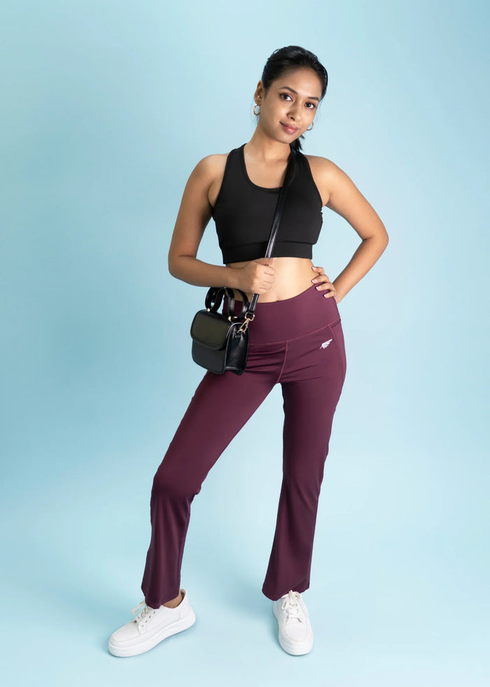TrendyTwirl Flare Pants