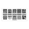Valareign 03 Messy Mansion Nail Stamping Plate