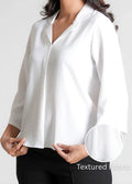 Women Textured Shirt Style Top