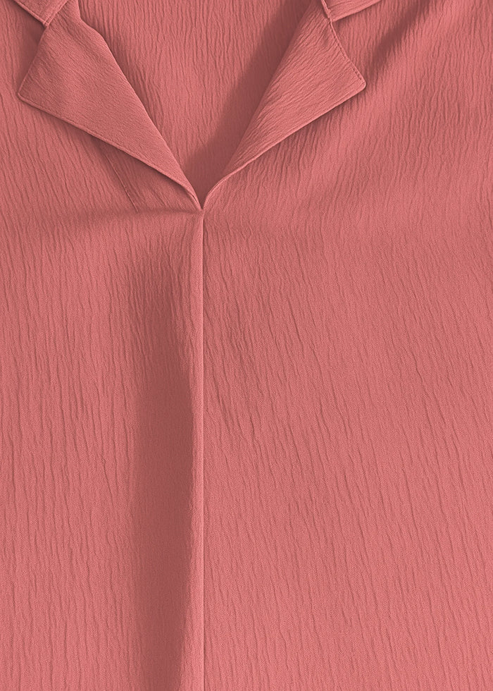 Women Textured Shirt Style Top