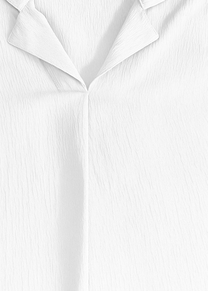 Women Textured Shirt Style Top