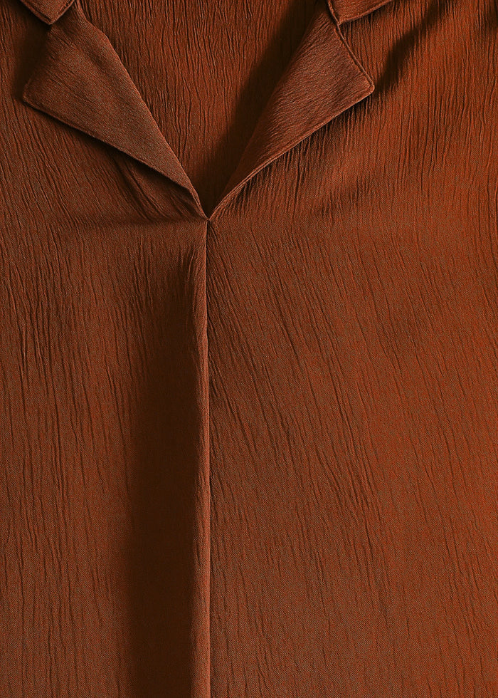 Women Textured Shirt Style Top