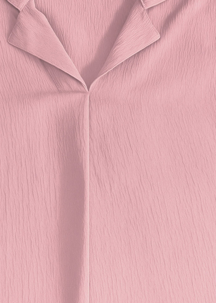 Women Textured Shirt Style Top