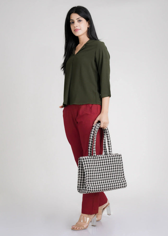 Women Textured Shirt Style Top